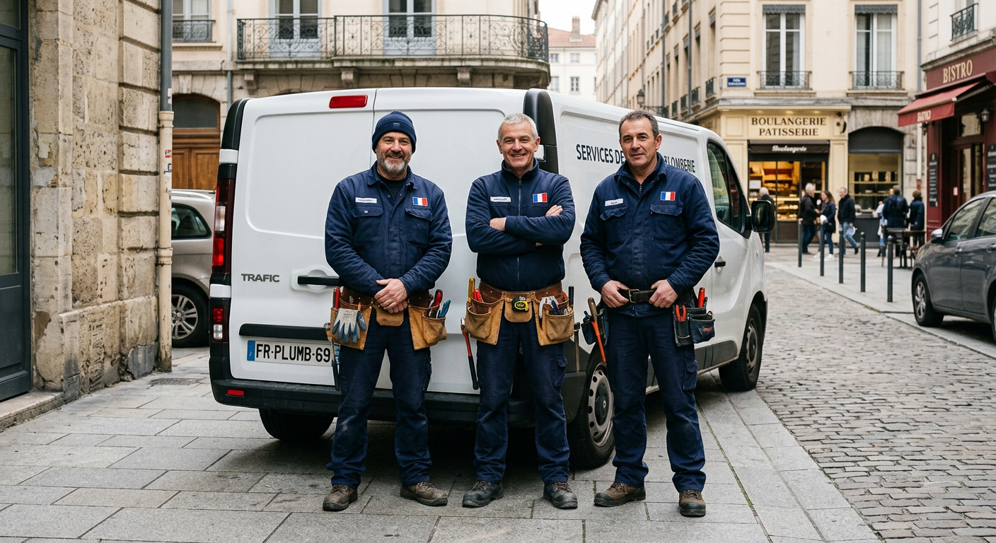 Équipe de plombiers professionnels Allo Plombier Bordeaux